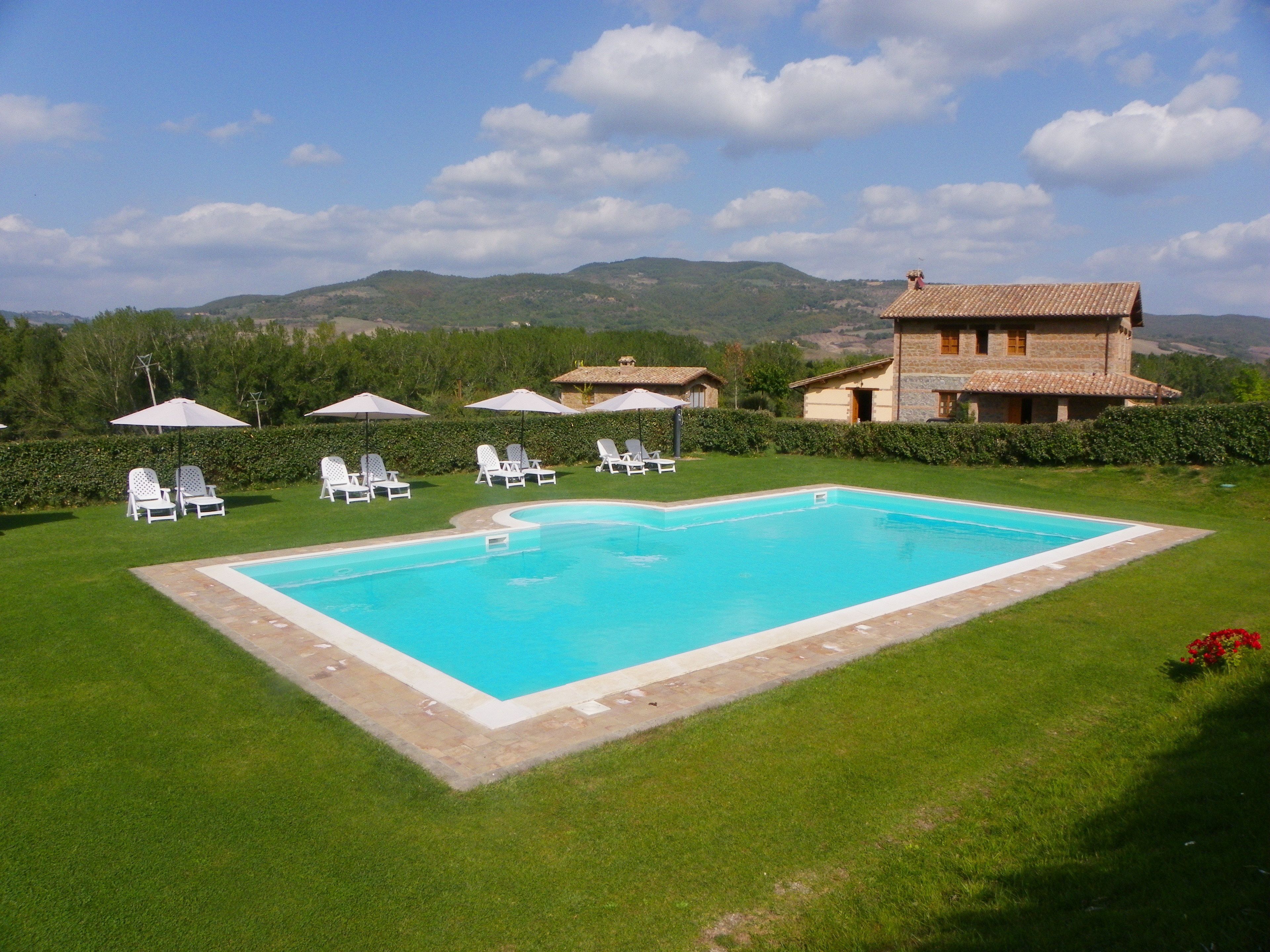 Seasonal outdoor pool