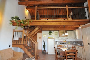 Appartement, 2 slaapkamers, balkon (Quercia) | Woonruimte | Ledtelevisie