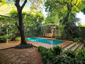 Vista al jardín