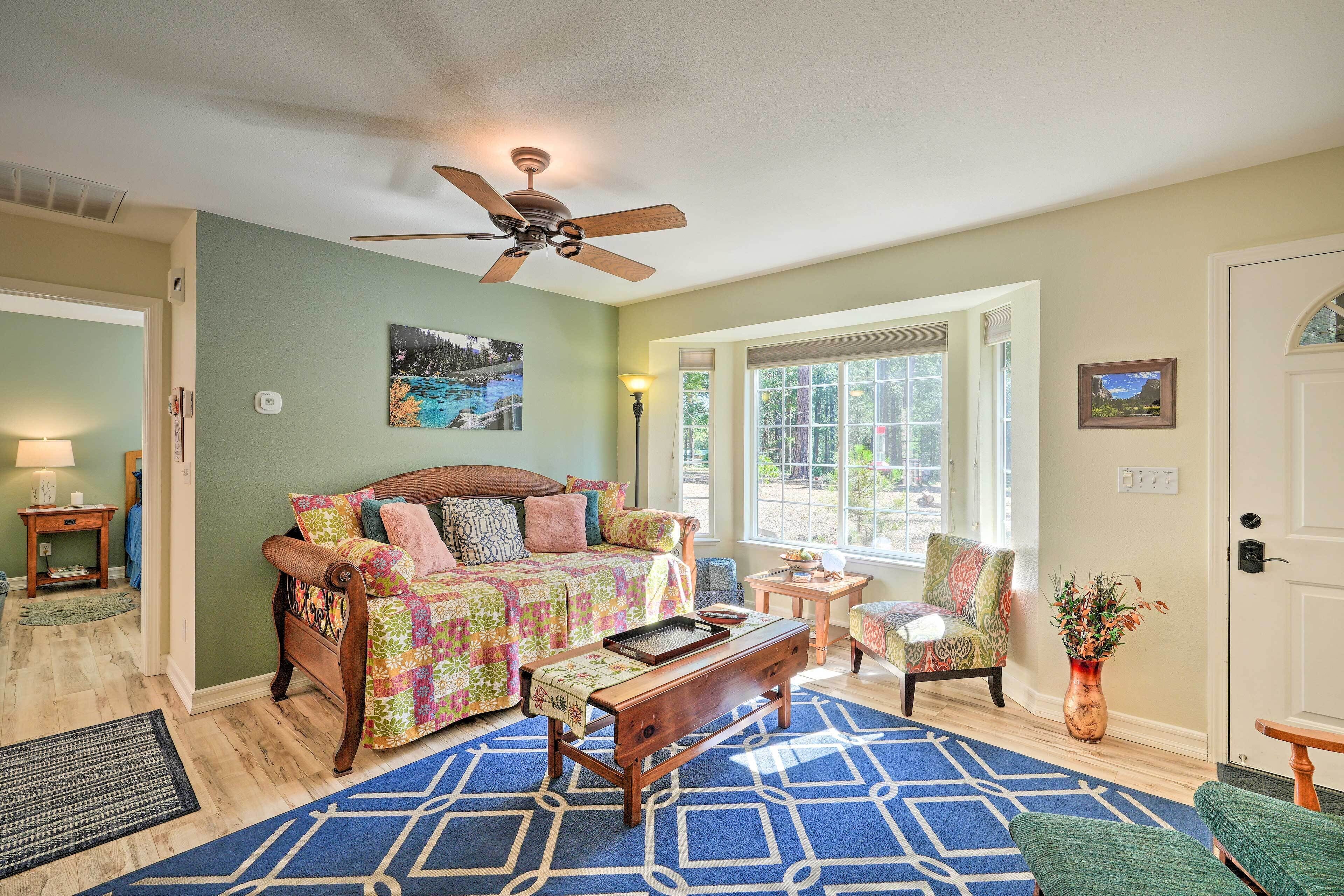 Pollock Pines Apartment w/ Private Deck on 5 Acres