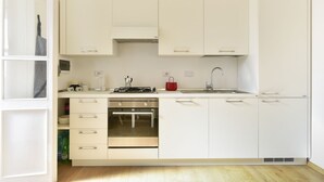 Oven, stovetop, dishwasher, ice maker