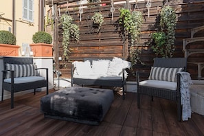Terrace/patio - Navona Luxury&Charming Apartment with Terrace (Roma)