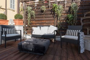 Terrace/patio - Navona Luxury&Charming Apartment with Terrace (Roma)
