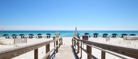 Beach nearby