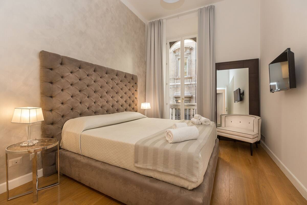 Comfort Apartment, 1 Bedroom, Balcony (Int. 5) | 1 bedroom, Frette Italian sheets, premium bedding, down comforters