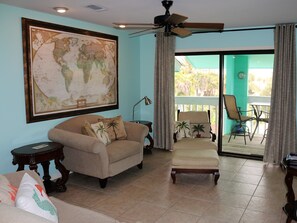 Condo, 2 Bedrooms | Living area - Deep Water Cove by Surfside VR (Pensacola Beach)