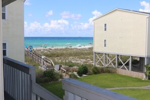 Lejlighed - 2 soveværelser | Udsigt fra balkon