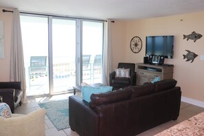 Apartment, 3 Schlafzimmer | Wohnbereich