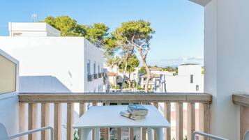 Double or Twin Room, Terrace, Pool View | Terrace/patio