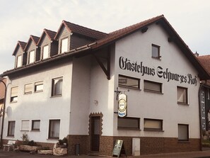 Fassade der Unterkunft