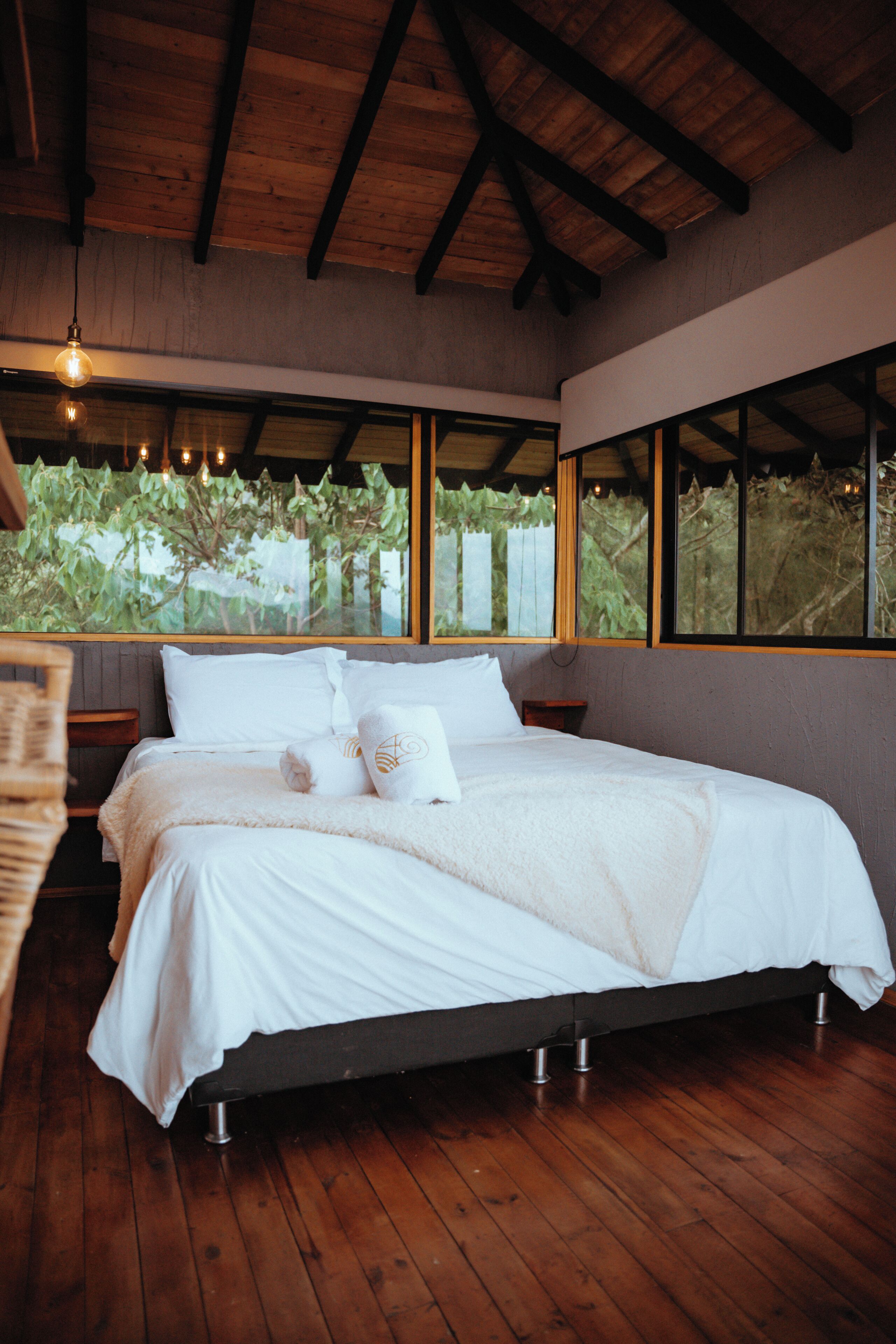 Bungalow Panoramic - 1 queensize-säng | Sängkläder