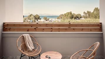 Deluxe Suite, Sea View | Balcony view