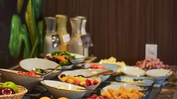 Petit déjeuner buffet compris tous les jours