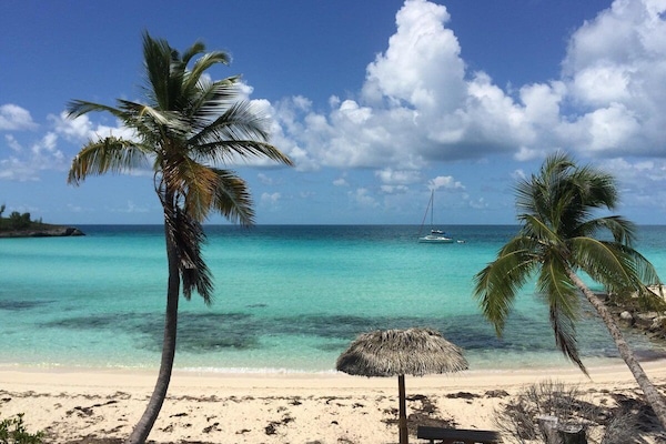 Rainbow Beach, steps from Key Lime house.