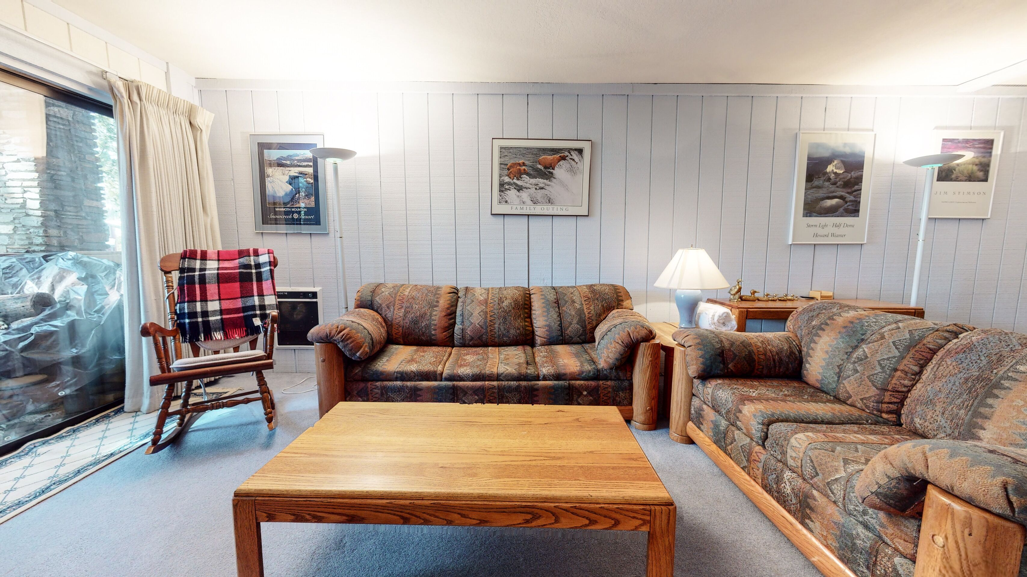 Fireplace, DVD player, offices