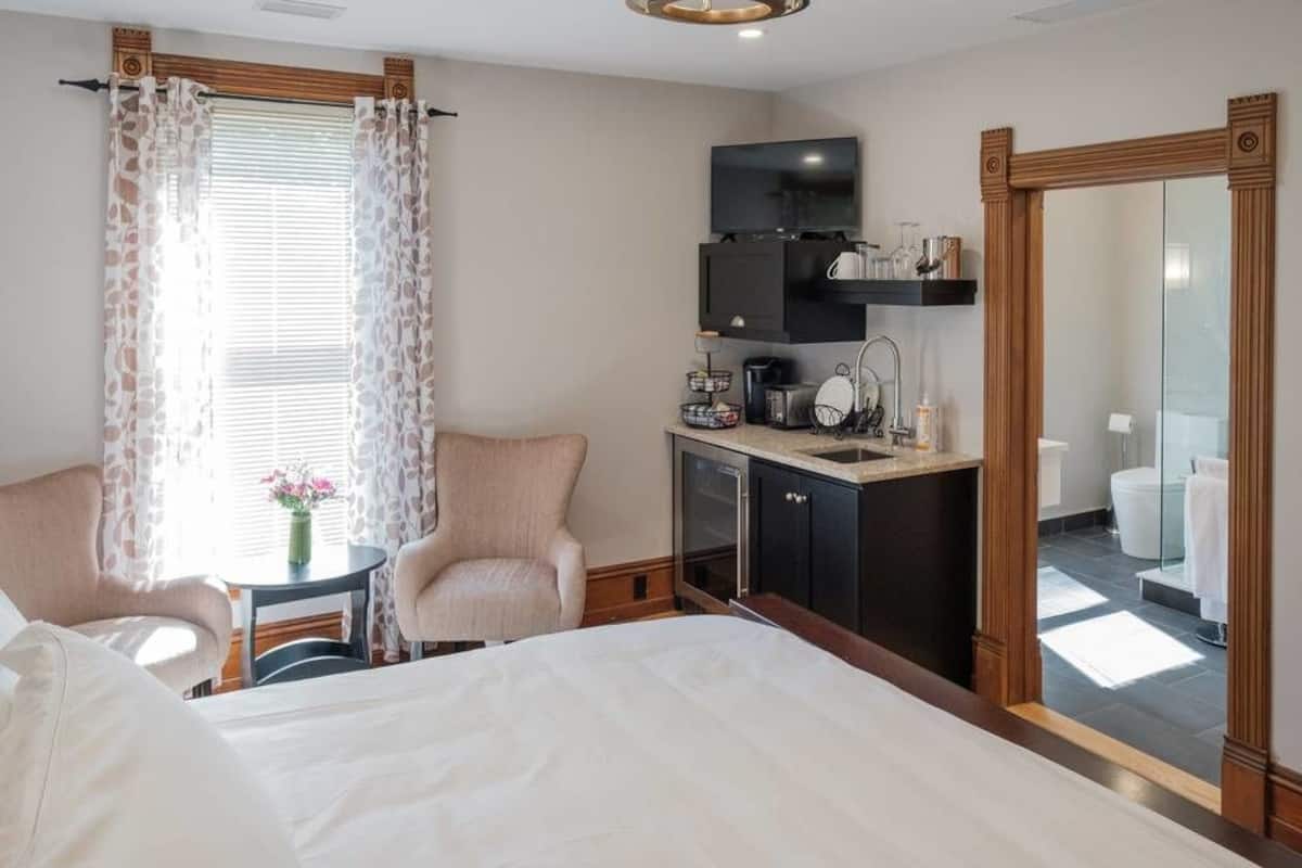 Standaard kamer, 1 kingsize bed, niet-roken | Luxe beddengoed, pillowtop-bedden, een laptopwerkplek