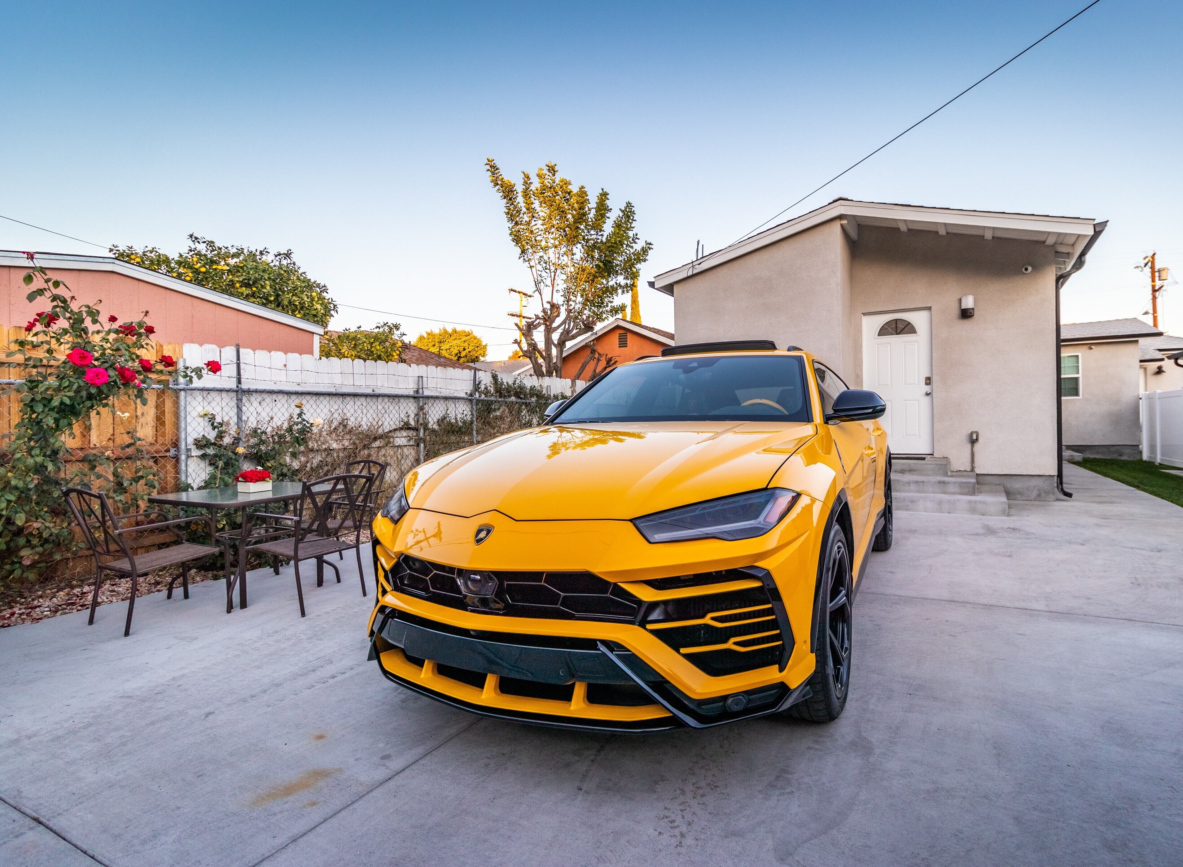 Enceinte de l’hébergement