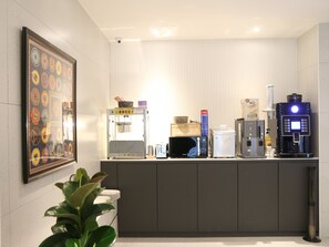 Gratis kontinental frukost varje dag