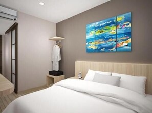 Desk, free WiFi - Central Front One Inn Jakarta Airport (Tangerang)