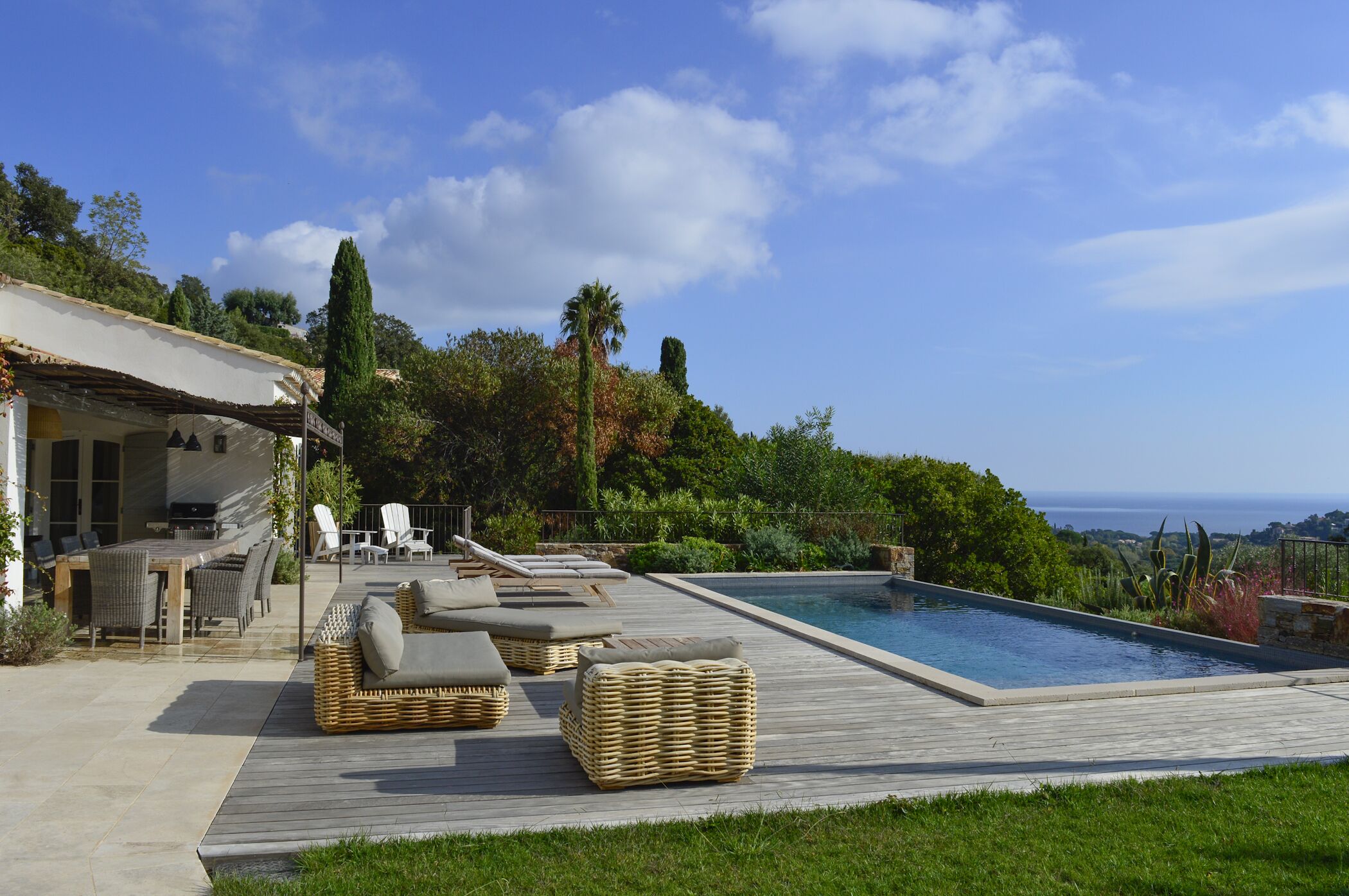 Außenpool, beheizter Pool