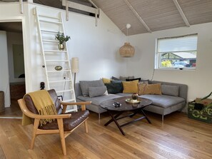 Télévision, cheminée, espaces bureaux