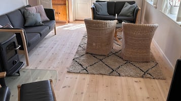 Fernseher, Kamin, DVD-Player, Tischtennisplatte