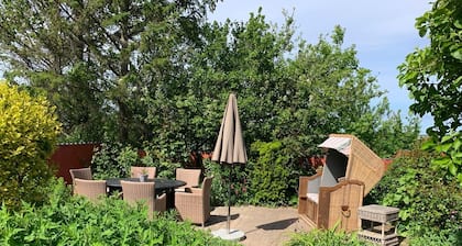 Schönes Reetdachhaus an der Deutsch-Dänischen Grenze in der Nähe von Sylt