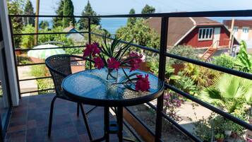 Familienapartment | Blick vom Balkon