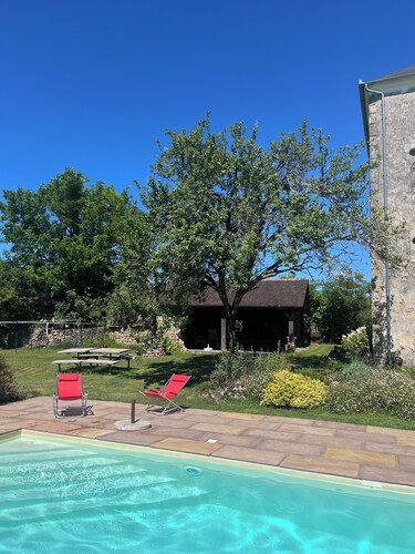 MAISON de MAITRE avec piscine privée - Vallée Dordogne-CORREZE limite LOT