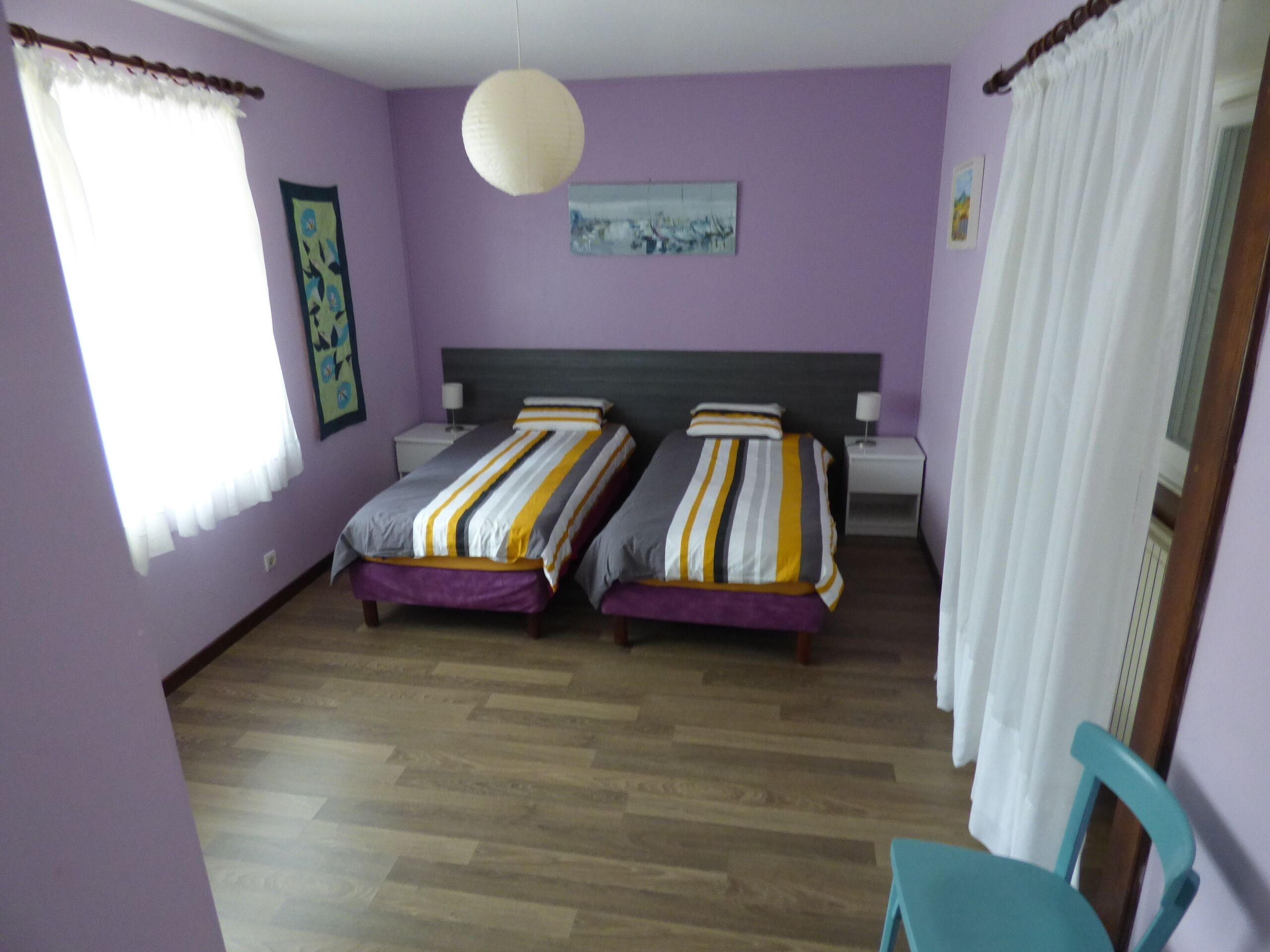 2 chambres, fer et planche à repasser, Wi-Fi