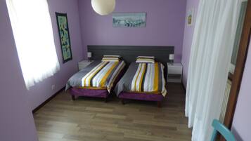 2 chambres, fer et planche Ă repasser, Wi-Fi