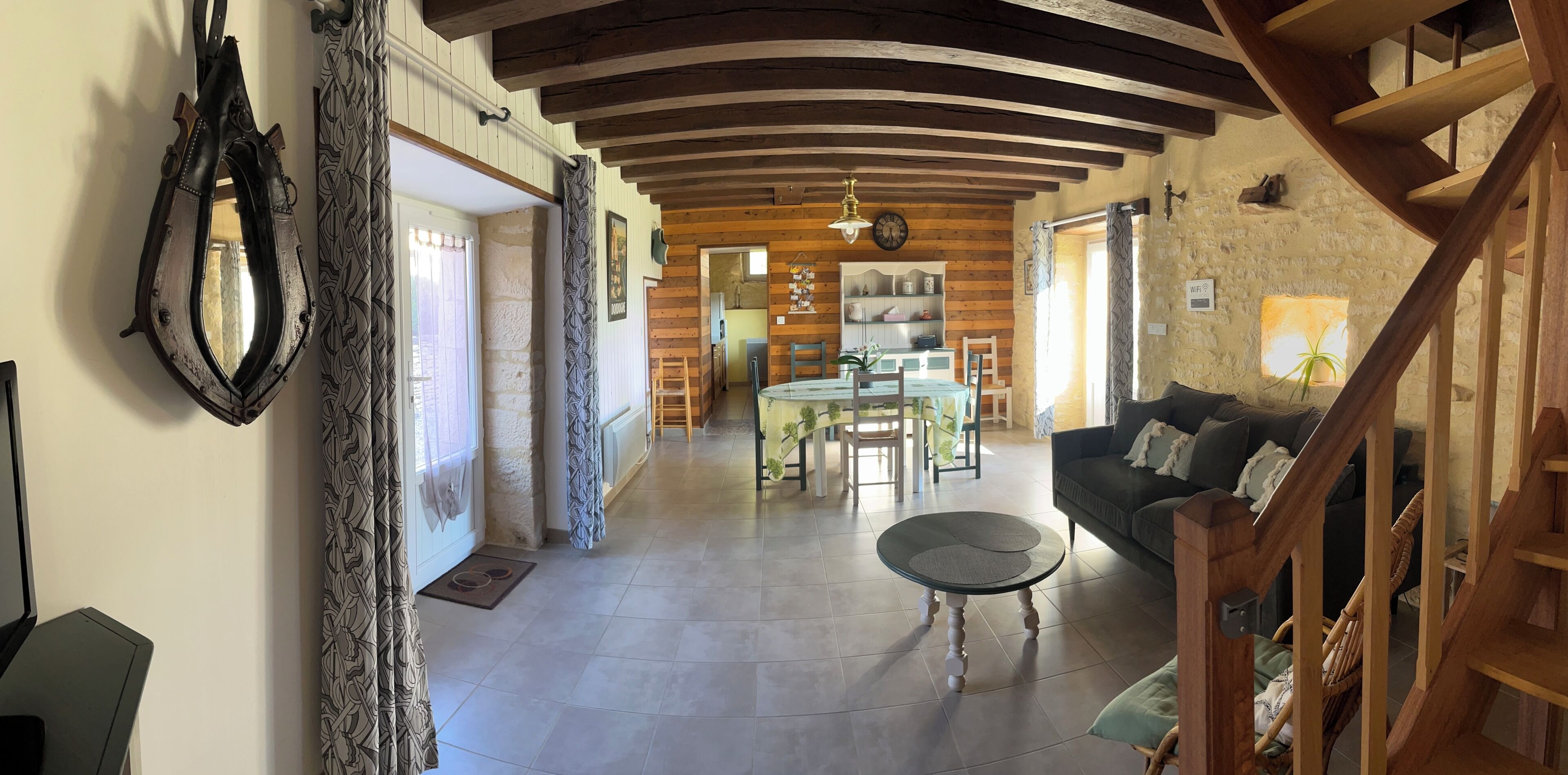 TV, table tennis, books