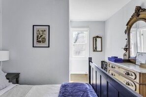 3 bedrooms, iron/ironing board, travel cot, WiFi