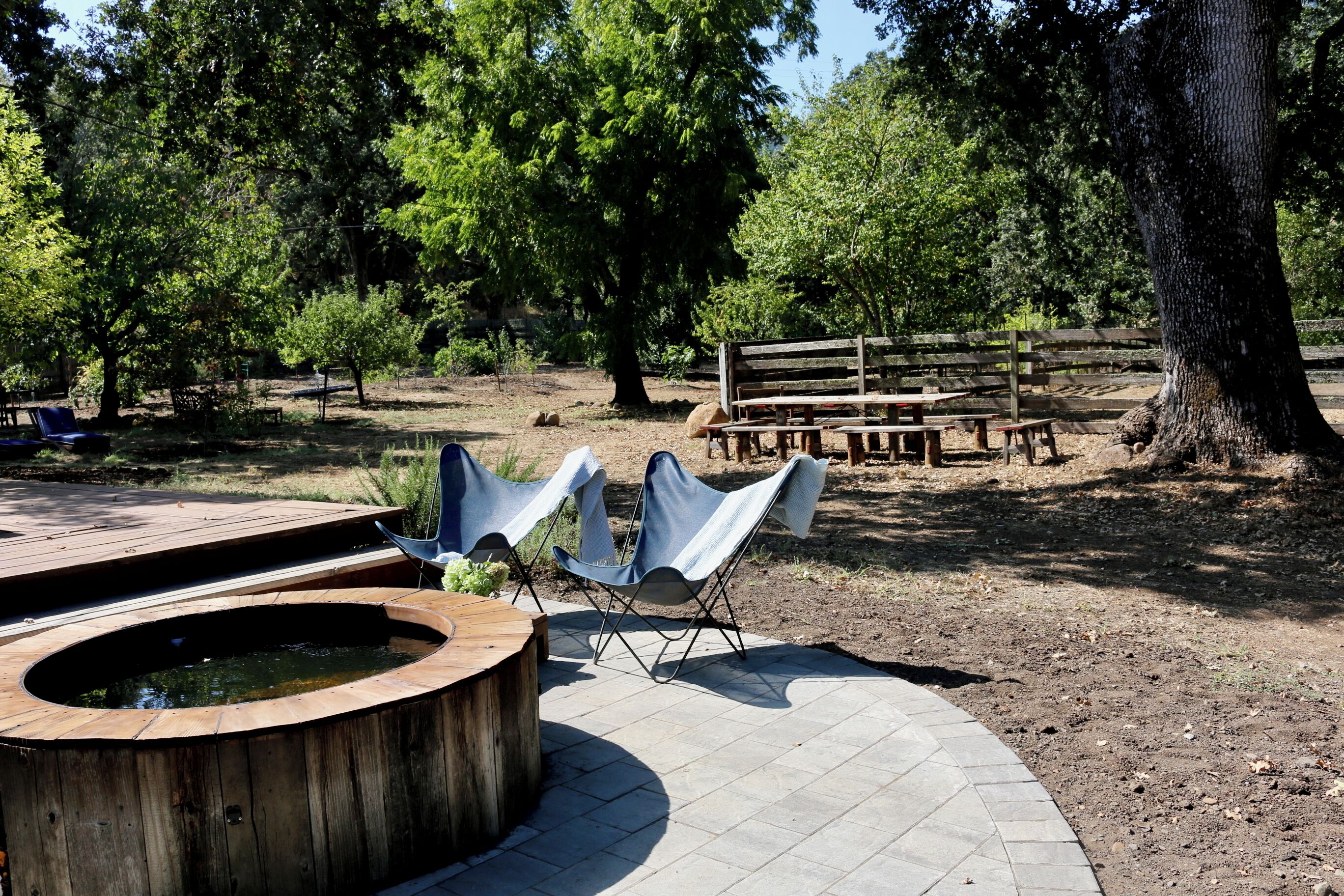 Enceinte de l’hébergement
