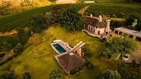 Vista aérea. Tulbagh Mountain Manor