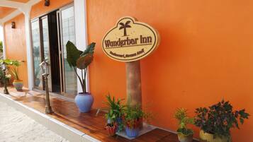 Entrada de la propiedad