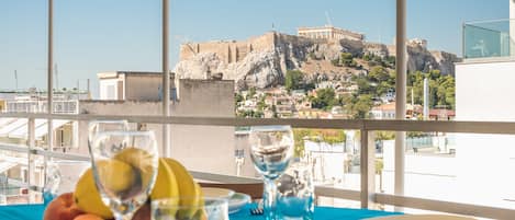 Vista desde la propiedad