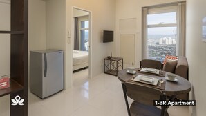 Apartment, 1 Bedroom | Bed sheets - ZEN Rooms Currency Ortigas (Pasig)