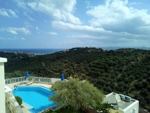 Vue depuis l’hébergement