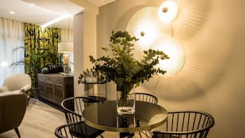 Superior Apartment, 2 Bedrooms, City View | Living area