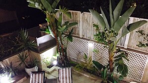 Royal Apartment, 2 Bedrooms, Garden View | Garden - Magical Duplex 100SM Garden Pool Parking (Herzliya)