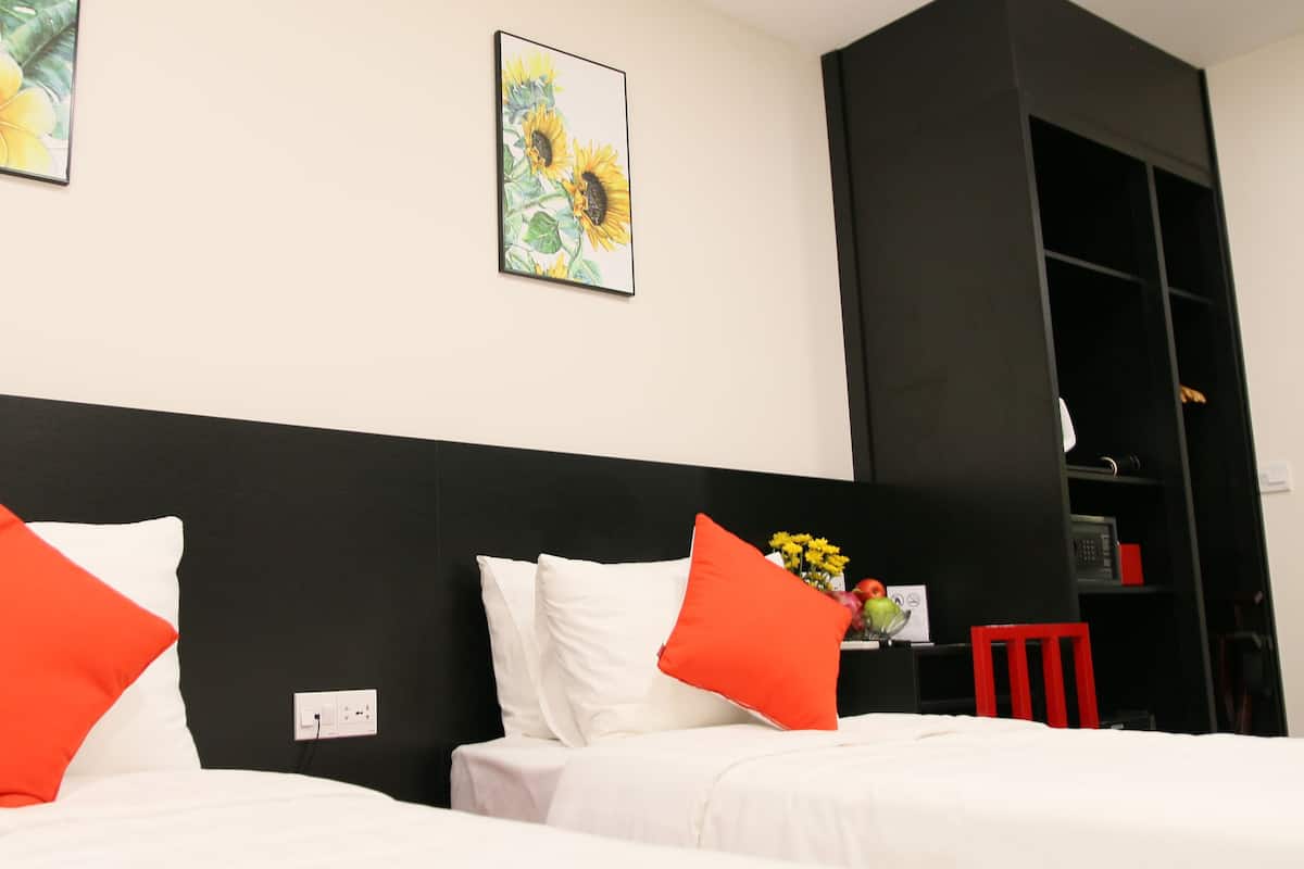 Superior Double or Twin Room | Premium bedding, in-room safe, desk, blackout drapes