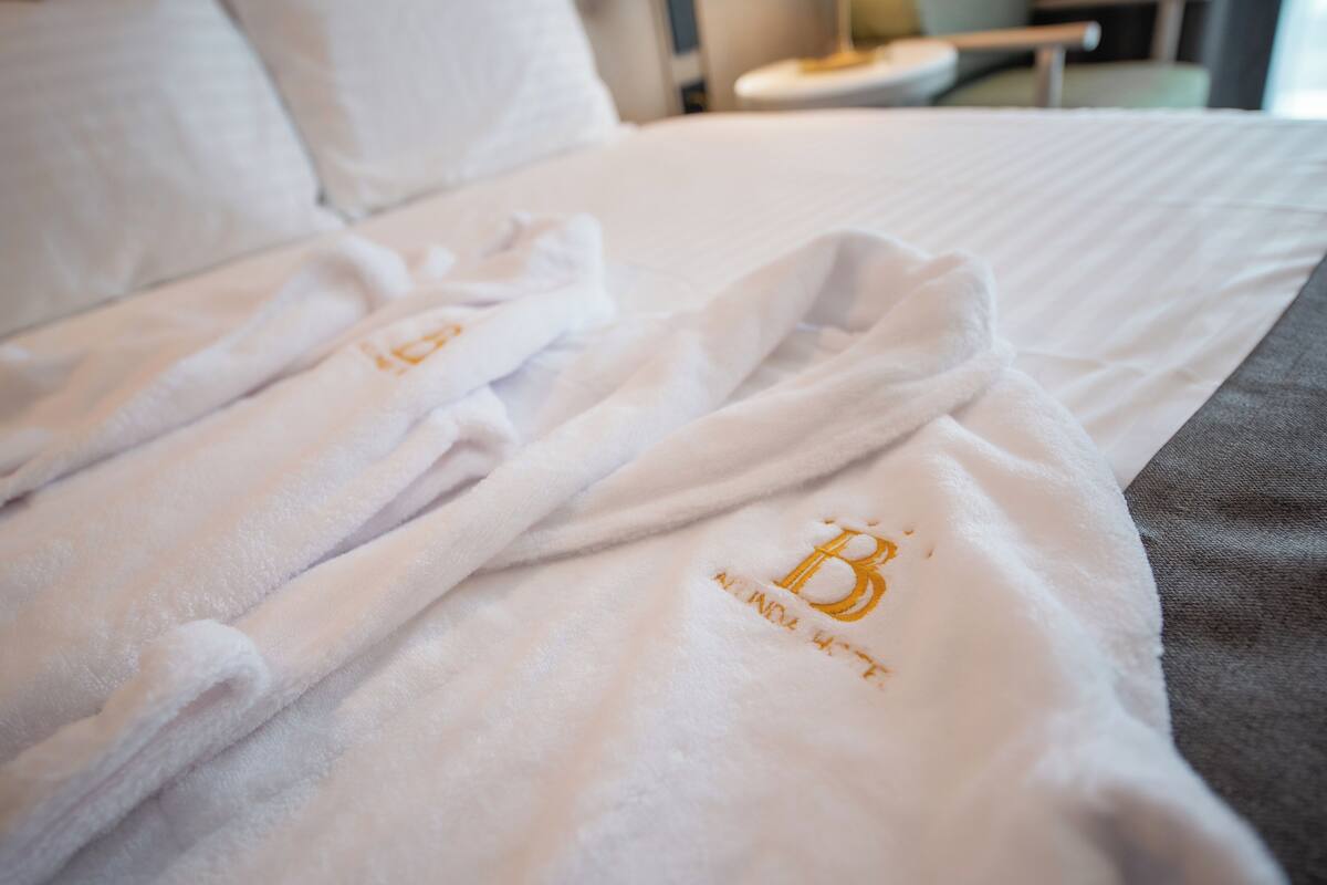 premium bedding, memory-foam beds, minibar, in-room safe