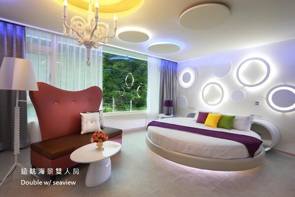 스위트, 금연, 바다 전망 | 책상, 무료 WiFi, 침대 시트