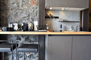 Suite, Private Pool, Sea View | Private kitchen