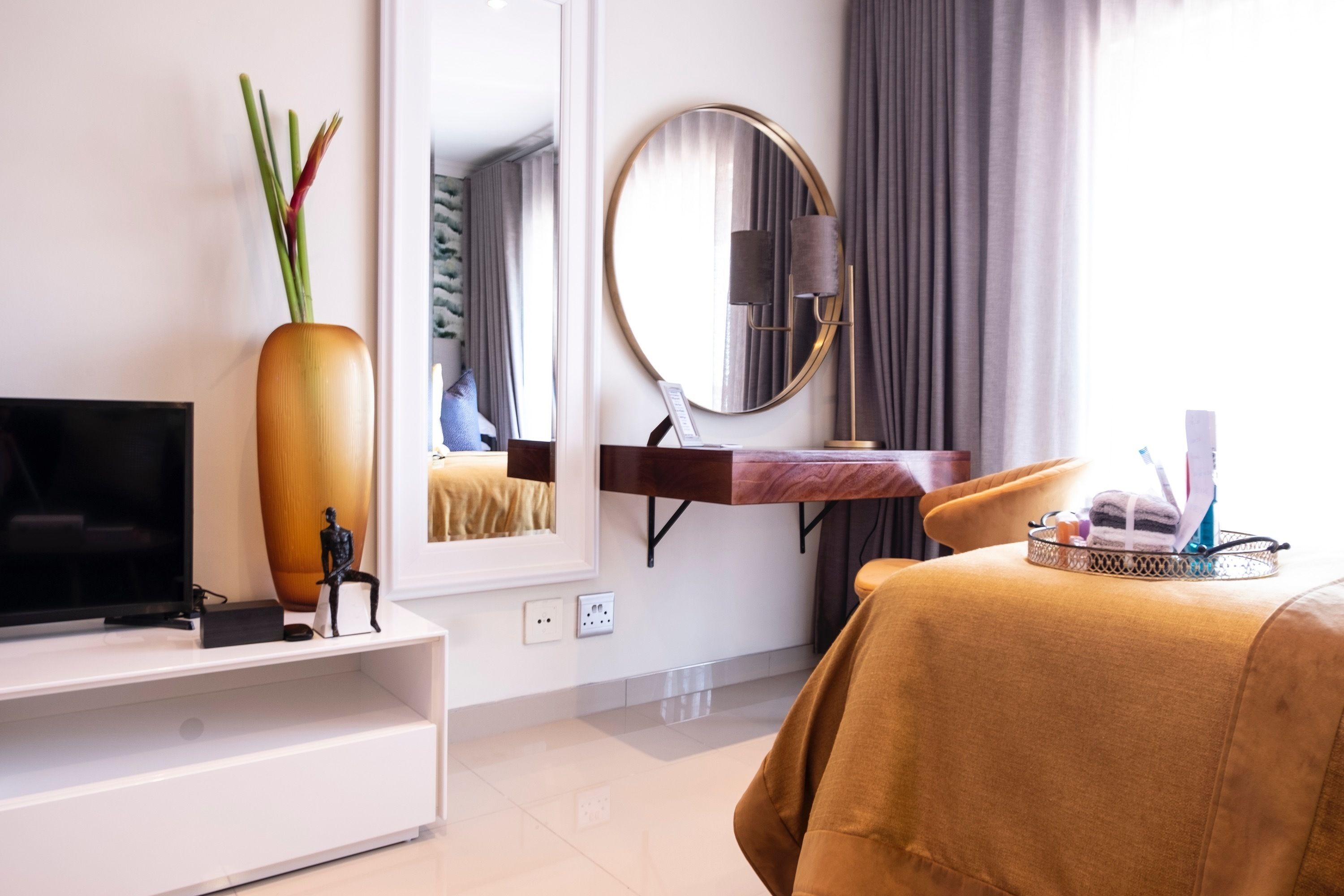 Leilighet, 1 dobbeltseng, ikke-røyk | Oppholdsområde | Flatskjerm-TV