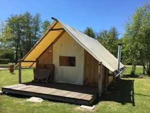 Barraca, 3 quartos, para não fumantes (Trapeur) | Terraço/pátio