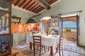 Appartement, 2 chambres (Arancio) | Cuisine privée | Grand réfrigérateur, four, plaque de cuisson, cafetière/bouilloire