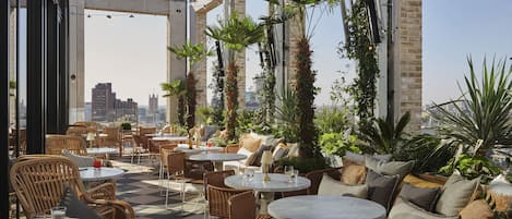 Terrasse sur le toit