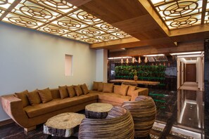 Sala de estar en el lobby